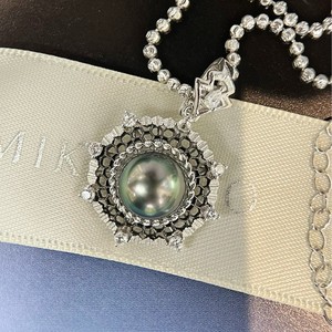 Nuevo Collar de Perlas de Agua Dulce Mini de 3-4 mm, Diseño de Múltiples Lazos, 11-11.5 mm, Color Natural del Agua de Tahití, 11-11.5 mm, Natural Primario - Product Image 4