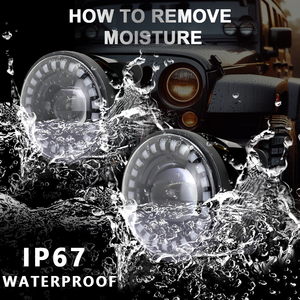 Bán buôn 4 inch <span class=keywords><strong>LED</strong></span> sương mù ánh sáng với quầng Vòng góc mắt <span class=keywords><strong>LED</strong></span> thiết kế đồng hồ lái xe ánh sáng không thấm nước ánh sáng ban ngày phụ trợ - Product Image 4