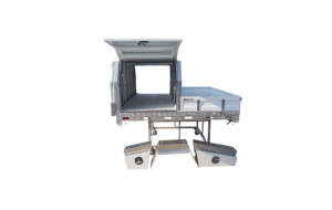 Aluminum Ute Tray with Canopy and Rear Rack for Dual Cab - Product Image 6