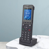 Penjualan laris 4G LTE telepon VoIP genggam kartu ganda Standby ganda layar 2.4 inci 3 akun telepon IP SIP untuk rumah