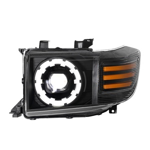 02-23 para LC75 Modificación del conjunto de faros estilo Flor de Ciruelo, Luz diurna LED de 12V, Lente de señal de giro secuencial - Product Image 3
