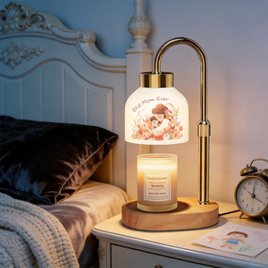 Mother Day Custom Candle Lamp Best Mom Ever Flameless <strong>Wax</strong> Warmer Lamp Personalized Image Home Table Decor - Product Image 1