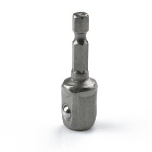 Juego de 3 brocas de vástago hexagonal con adaptador de extensión para taladro, 1/4, 3/8, 1/2, herramientas de destornillador para taladrar madera - Product Image 4