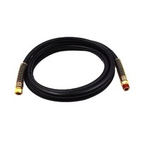 Conjunto de Manguera de Freno de Aire con Extremo Giratorio Único (EPDM, Aprobado por DOT, Estándar SAE J1402, Conexiones Fijas de 3/8" y Giratorias de 3/8", Corte de 1/2")