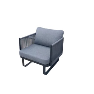 Conjunto de Sofás Modernos y Sencillos para Exteriores, de Aleación de Aluminio, con Cojines Resistentes al Sol, para Patio, Balcón, Hotel, Villa, Muebles para Empresas - Product Image 5