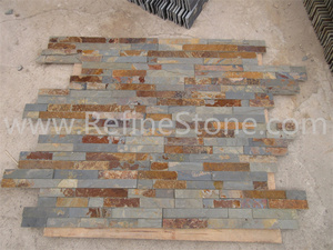 Bán buôn bên ngoài gỉ Slate xếp chồng lên nhau tường ốp Veneer - Product Image 5
