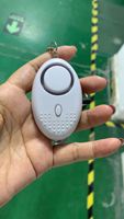 Sistema de Alarma de Seguridad Personal para Defensa Personal y Emergencias, Llavero con Alarma de Seguridad Recargable