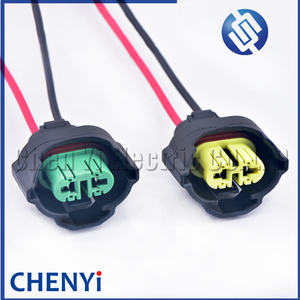 <span class=keywords><strong>2</strong></span> Pin Auto wasserdichter Stecker Auto Auto Scheinwerfer Nebels chein werfer Sockel Kabelbaum stecker H8 H9 H11 H16 6189-0935 Für - Product Image 3
