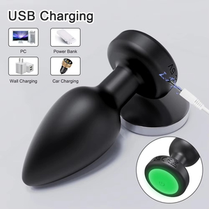 Vibrador Anal LED Inalámbrico con APP, Tapón Anal para Mujeres, Masajeador de Próstata para Hombres, Juguete Sexual Vibrador Anal para Parejas - Product Image 5