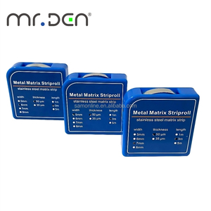 Mr.Den odontoiatria clinica dentaria <span class=keywords><strong>file</strong></span> rotanti dentali di alta qualità banda matrice di 3 metri in acciaio inossidabile acciaio inox matrice striscia - Product Image 4