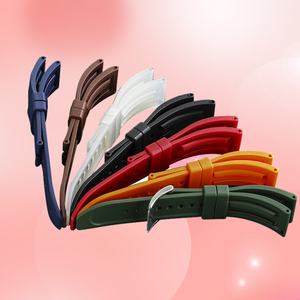 Correas de Reloj Deportivas Unisex de Silicona de 18 y 24 mm, Color Sólido, Camuflaje, Liberación Rápida, para Hombre, Multicolor - Product Image 4