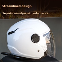 BI BEE 3C certifié 2024 nouveau casque de moto électrique ABS pour l'hiver chaud sécurité 3/4 casque