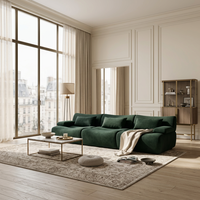 Canapé modulaire moderne en nuage, compressé sous vide, sans structure, sectionnel, paresseux, pour salon, mobilier de maison, usine OEM