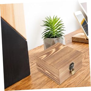 <span class=keywords><strong>Candado</strong></span> <span class=keywords><strong>Madera</strong></span> Joyería Vitrina <span class=keywords><strong>Madera</strong></span> Joyería Anillo Almacenamiento Cosa <span class=keywords><strong>Caja</strong></span> Más Barato Al Por Mayor - Product Image 6