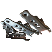 Pièces de tôlerie métallique sur mesure, fabrication en acier inoxydable, service OEM, tolérance de précision +/-0,07, MOQ 1 pièce