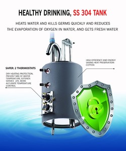 Dispensadores <span class=keywords><strong>de</strong></span> <span class=keywords><strong>agua</strong></span> caliente y fría AQUART BY2105 <span class=keywords><strong>sin</strong></span> refrigerador, botella <span class=keywords><strong>de</strong></span> <span class=keywords><strong>agua</strong></span>, soporte eléctrico <span class=keywords><strong>de</strong></span> oficina <span class=keywords><strong>de</strong></span> plástico inteligente - Product Image 5