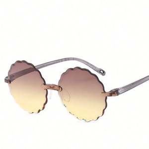 Vente flash 2020, lunettes de soleil tendance avec logo personnalisé, verres dégradés, motif léopard, lunettes de soleil pour enfants, lunettes de soleil carrées pour enfants - Product Image 3