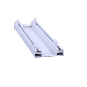 Traccia della tenda della guida della tenda del <span class=keywords><strong>doppio</strong></span> soffitto del pvc di alluminio bianco resistente <span class=keywords><strong>per</strong></span> le finestre della bai - Product Image 2