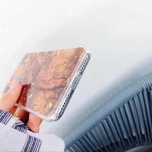 Ốp Cho <span class=keywords><strong>Iphone</strong></span> 11/11 Xs Max XR, Ốp TPU Mềm Nhũ Hoa Cẩm Thạch Vàng Lá Lấp Lánh Sang Trọng Cho <span class=keywords><strong>iPhone</strong></span> 11 Pro Max - Product Image 3