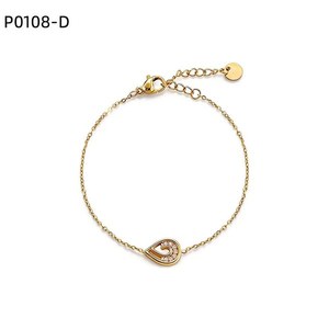 Bracelet à la mode avec zircone P0108 pour femmes, bijoux de haute qualité - Product Image 2