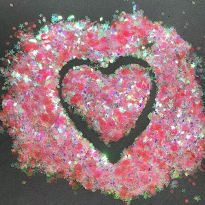 Commercio all'ingrosso all'ingrosso <span class=keywords><strong>Glitter</strong></span> poliestere iridescente rosa <span class=keywords><strong>glitter</strong></span> mix chunky <span class=keywords><strong>glitter</strong></span> 1 kg per artigianato decorazione fai da te - Product Image 2