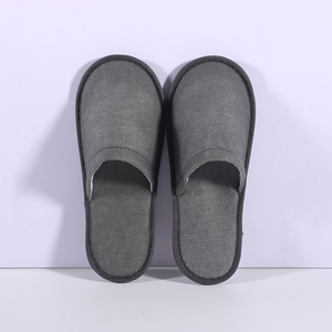2027 NEW KJ Lightweight Breathable Hotel <b>Slippers</b> Non-Slip Wooden Floor Cool Indoor Outdoor Use PVC Outsole Soft <b>Slippers</b> - Product Image 2