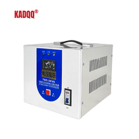 Estabilizador de Voltaje Monofásico de 5KVA con Control por Servomotor, Bobinado de Cobre, Salida de 220V, Amplio Rango de Entrada para Electrónica del Hogar y Oficina