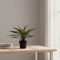 Prix usine Artificielle Intérieur/Extérieur Décor À La Maison En Pot Feuilles Vertes avec Simulation Réaliste Nouveau Style Offre Spéciale Plante En Plastique
