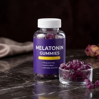Gummies de mélatonine OEM au Passiflore et à la Camomille pour un sommeil réparateur