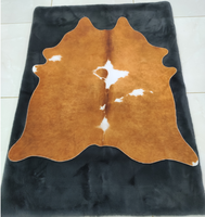 Benutzer definierte moderne Teppiche Home Wohnzimmer Teppich benutzer definierte Polyester Rindsleder Teppich