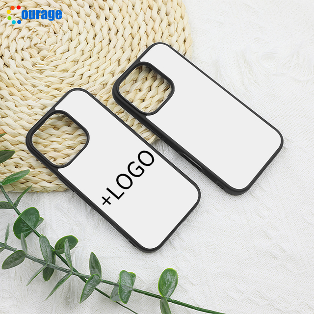 2D Sublimation Mobile Phone Cases Sublimation Blanks Cell Phone Cases TPU+PC Phone Cover for iPhone