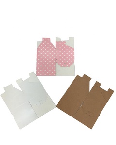 Boîtes à bonbons sur mesure Les boîtes-cadeaux en chocolat blanc/marron/rose s'appliquent à l'emballage de chocolat aux noisettes fait maison - Product Image 3