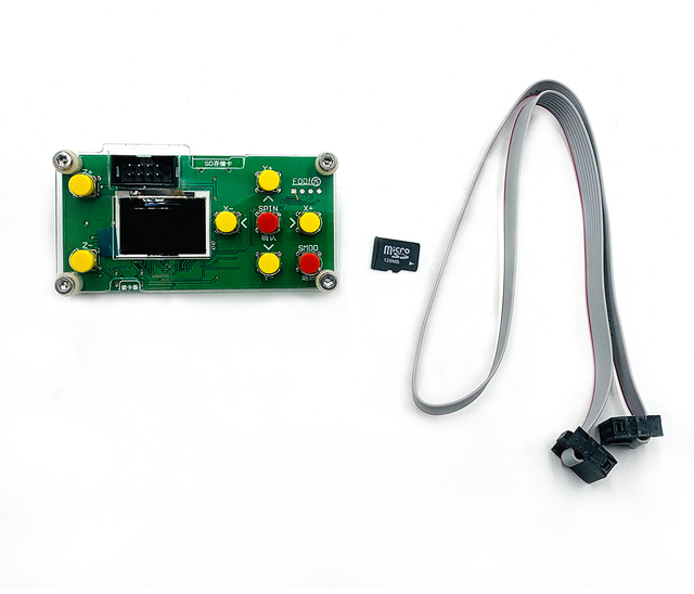 1 Inch GRBL Software Offline Desktop CNC Controller Board 3 Axis for LY 1610/2418/3018 PRO Engraving Machine Carving Milling Mac