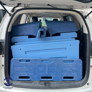 Bote Plegable <span class=keywords><strong>de</strong></span> Plástico HDPE <span class=keywords><strong>de</strong></span> 3.21m, Se Puede Transportar en el SUV, Bote <span class=keywords><strong>de</strong></span> Pesca para Uso en Pesca - Product Image 6