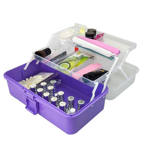 Boîtes de décorations <span class=keywords><strong>nail</strong></span> art pour ensemble d'outils de pointage d'ongles et ensemble d'outils de pointage d'ongles coccinelles - Product Image 4