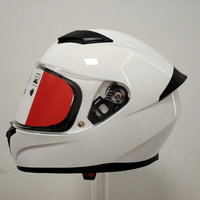 Logo personnalisé Fabricant d'usine Casque de moto à double lentille Casque intégral Certification DOT Matériau ABS Casque de moteur