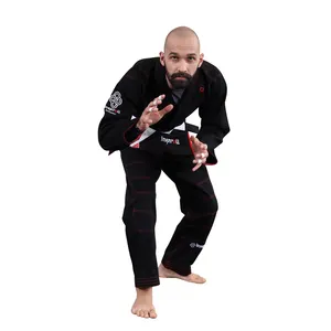 Jiu Jitsu Kimonos Martial Arts Uniforms OEM Custom Logos Fight Wear