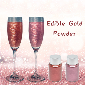Colorant alimentaire <span class=keywords><strong>comestible</strong></span> poudre de pigment de mica métallique paillettes d'or poussière de lustre <span class=keywords><strong>comestible</strong></span> pour gâteaux boissons à cocktail - Product Image 6