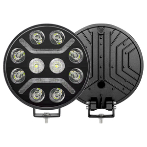 Luces LED AURON de 9 Pulgadas para Camiones, Alta Luminosidad, 10000 Lúmenes, DRL, Faros Antiniebla para Camión, Tractor, Excavadora, Techo de Automóvil - Product Image 4