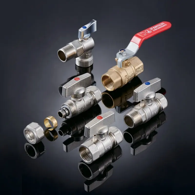 Высококлассный предохранительный клапан IFAN, поставка от производителя, латунные водопроводные клапаны, 2 дюйма, латунный шаровой клапан