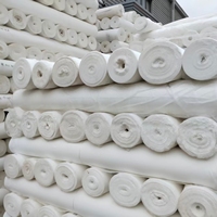 Tissu de doublure en pongé tissé 100 % polyester 75D 210T, prix de gros usine
