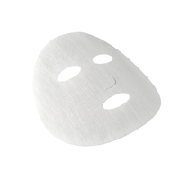 Matériel de masque facial conception personnalisée feuille de masque facial en microfibre à cellules de neige feuille de masque facial sec soyeux