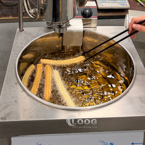 Máquina Comercial <span class=keywords><strong>para</strong></span> Rellenar <span class=keywords><strong>Churros</strong></span> con Mermelada, Dispensador de Mermelada, Máquina <span class=keywords><strong>para</strong></span> Hacer <span class=keywords><strong>Churros</strong></span> de 5L con Freidora de 28L, Precio Mayorista - Product Image 6