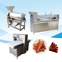 Automatische Fruitrol Op Schraapvormende Verwerkingsmachine Productielijn Voor Fruitleer