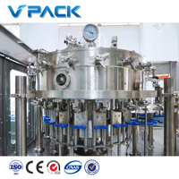 Machine de remplissage et de capsulage de boissons gazeuses Machine à mélanger les boissons gazeuses Mélangeur de boissons gazeuses