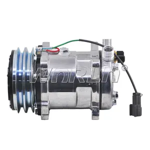 Compressor para ar condicionado automotivo, 24v, 5h14 2a 508, compressor de refrigeração automático ac para kamaz