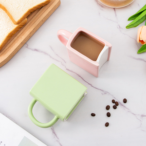 <span class=keywords><strong>Taza</strong></span> de Café Creativa de Cerámica <span class=keywords><strong>con</strong></span> Forma de Libro, Estilo Nórdico, <span class=keywords><strong>con</strong></span> Asa, <span class=keywords><strong>Taza</strong></span> <span class=keywords><strong>con</strong></span> Diseño de Libro, Logotipo <span class=keywords><strong>Personalizado</strong></span>, <span class=keywords><strong>Taza</strong></span> de Cerámica Pintada en 3D - Product Image 4