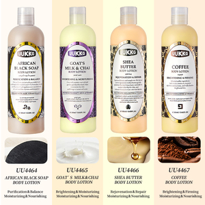 UUKKG OEM Leche de Cabra, el Mejor Jabón Negro Africano Orgánico, Crema Corporal Blanqueadora, Loción Corporal para el Cuidado de la Piel, para Mujeres - Product Image 3