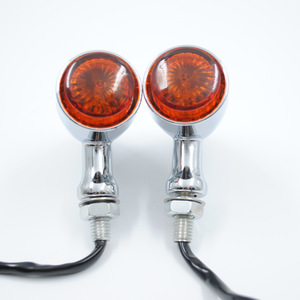 Luz Intermitente para Motocicleta, Intermitentes de Metal de Aleación de Aluminio para Motocicleta, Intermitentes LED de Metal Tipo Bala - Product Image 6