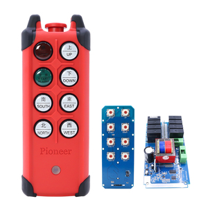 Normes internationales Fiabilité Palan de construction à vitesse unique à 6 canaux Télécommande radio industrielle - Product Image 6